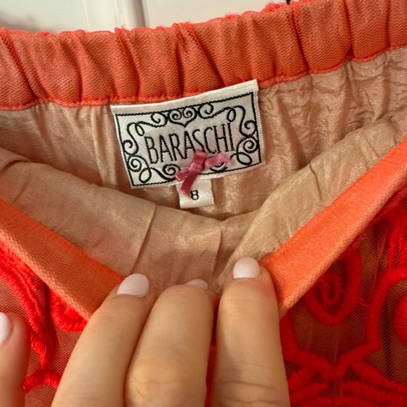 Anthropologie Baraschi embroidered skirt - Picture 4 of 9